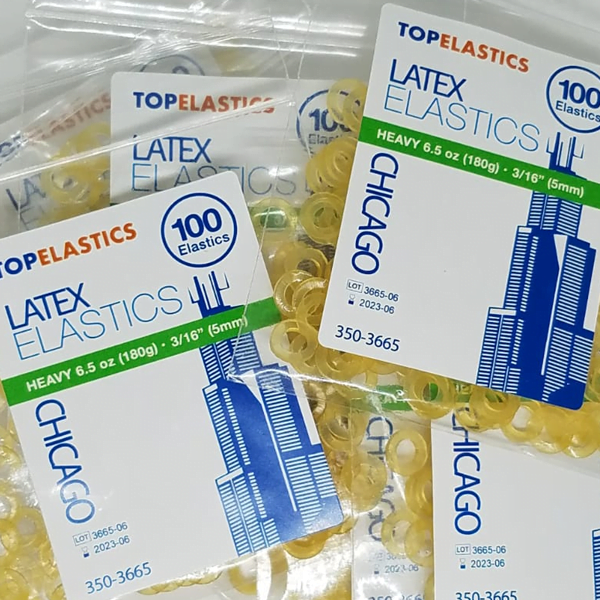 LATEX FREE Fun-tastic Fluorescent Intraoral Elastics – Orthodontic Supply &  Equipment Company