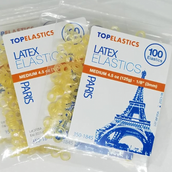 LATEX FREE Clear Intraoral Elastics – Orthodontic Supply & Equipment Company