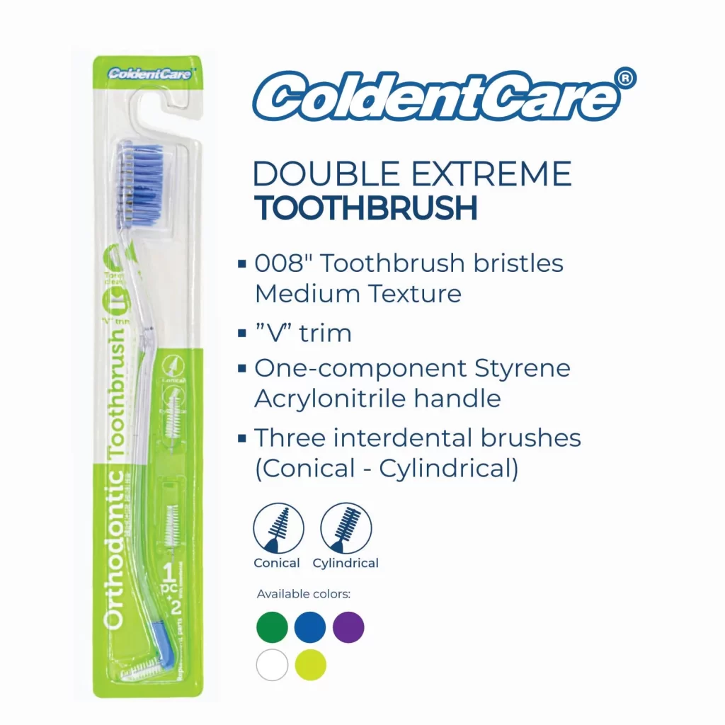 Orthodontic Toothbrush Double Extreme