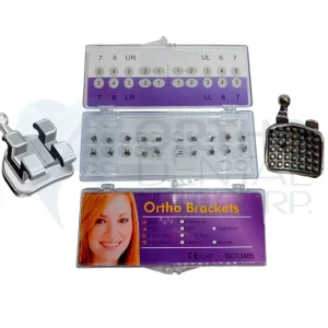 Case of Brackets MIM Monoblock hook 3,4,5 sandblasted 20 pcs