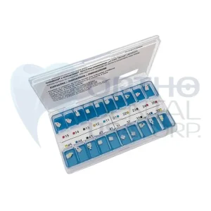 Kit Brackets case Prescription Roth – Ceramic .022″ – Hook Can – Bicusp – 20pcs