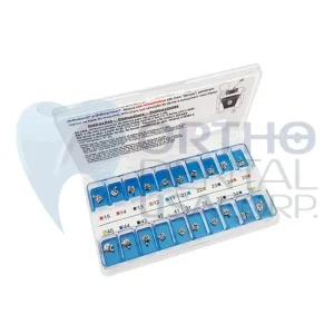 Kit of Brackets case Prescription Roth – SLI .022″ – Hook Can – Bicusp – 20pcs