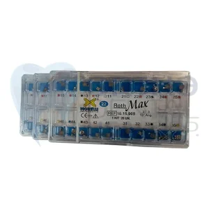 KIT X 5 MORELLI CASE OF 20 BRACKETS ROTH MAX 022 W/H 3,4,5