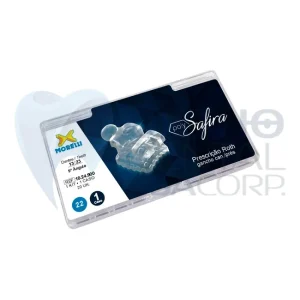Kit of Brackets case Prescription Roth – PolySafira .022″ – Hook Can – Bicusp – 20pcs