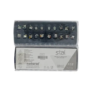 VERTICAL Case 20 pcs METALLIC BRACKET W/H 3, 4, 5