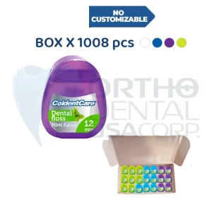 Dental Floss Natural Pocket - box