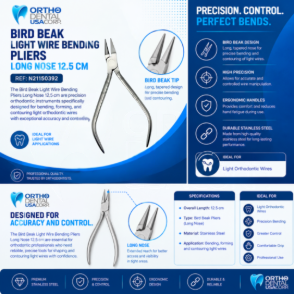 Bird Beak Light Wire Bending Pliers Long Nose 12.5 cm Product Code: N21150392 The Detail Work That Separates a Good Loop From a Great One