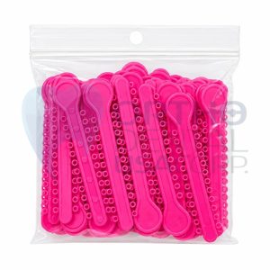 Ligature Ties Hot Pink