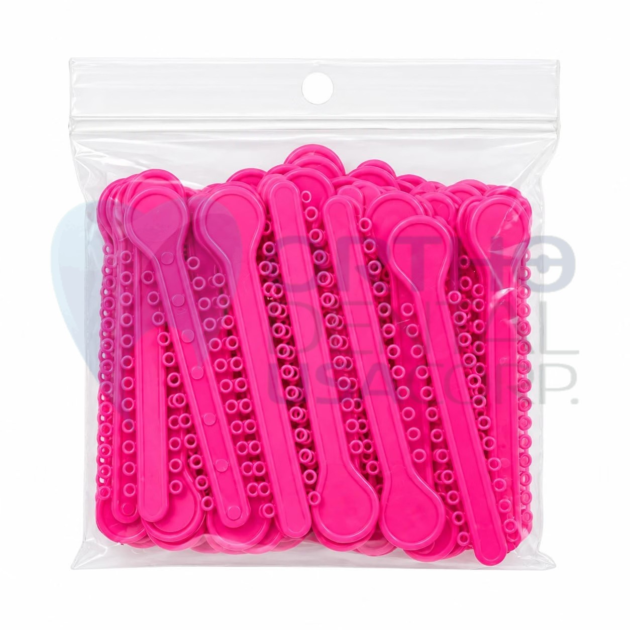 Ligature Ties Hot Pink