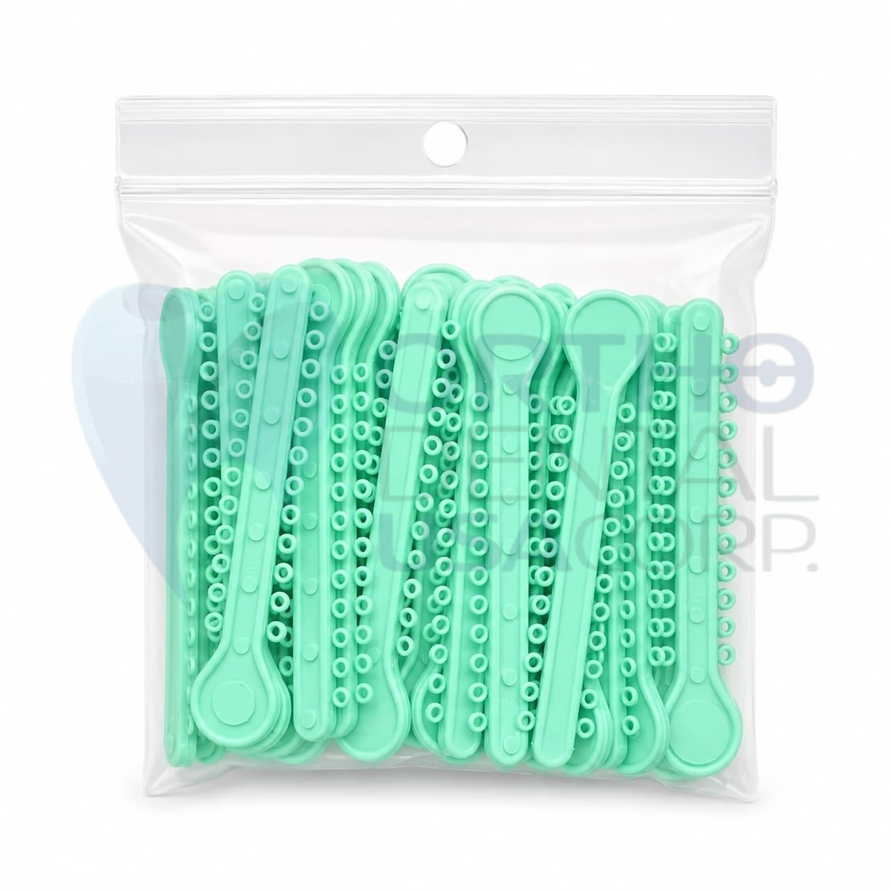 Ligature Ties Light Green