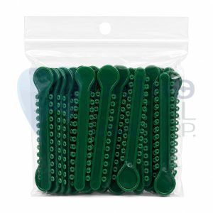 Ligature Ties Dark green