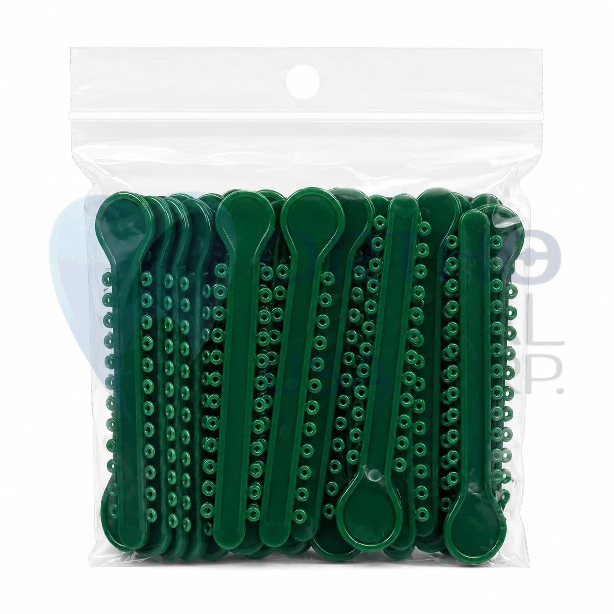 Ligature Ties Dark green
