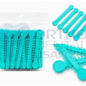Ligature Ties Teal
