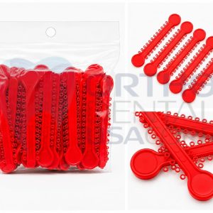 Ligature Ties Bright Red