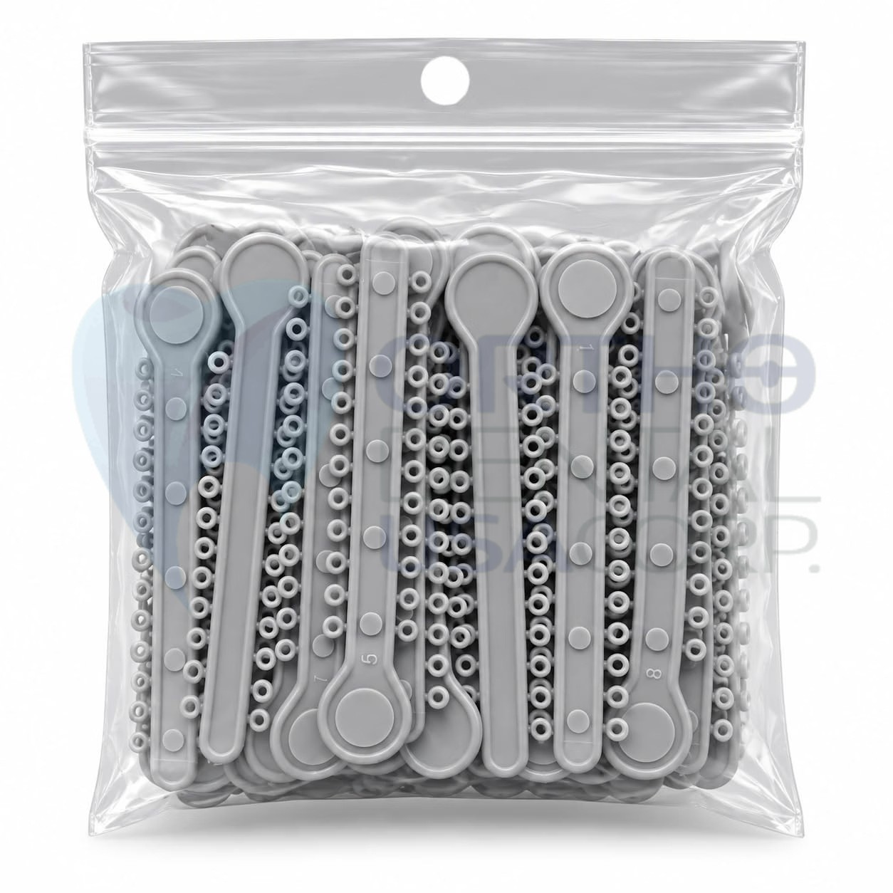 Ligature Ties Dark Gray