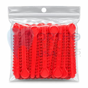 Ligature Ties Bright Red Pearl