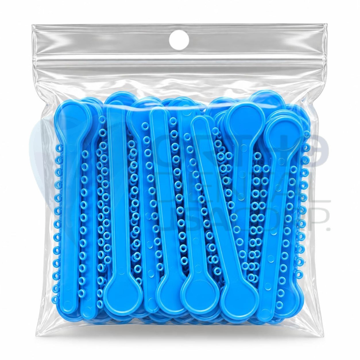 Ligature Ties Blue Pearl