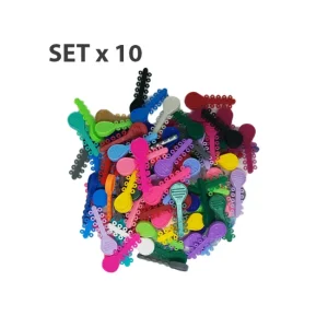 Set x 10 Pack (10,000 PCS) – Elastic Ligature ODU Mini Ties