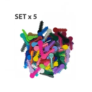 Set x 5 Pack (5,000 PCS) – Elastic Ligature ODU Mini Ties