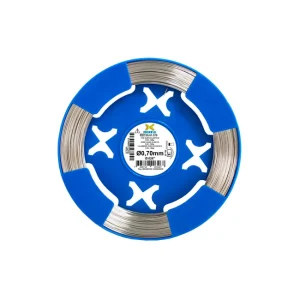 Orthodontic Wire Hard Elastic CrNi Round in Roll 50g