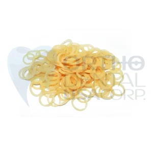 Intraoral Elastics, intraoral elastic small package, surgical latex elastics, USA made orthodontic elastics, orthodontic rubber bands