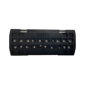 Case of Brackets Mini Z Monoblock Roth/MBT 0.18″/0.22″ W/H 3,4,5 / Acrylic