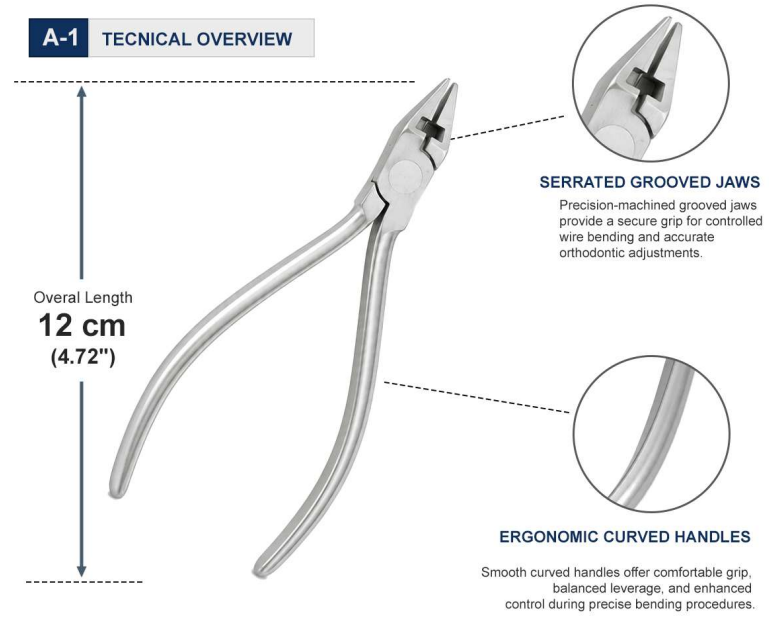 BIRD BEAK PLIERSWITH CUTTER 12 CM