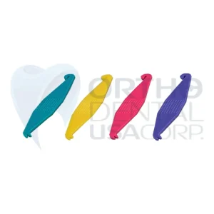 Ortho Elastic Placers Assorted Colors, Orthodontic Dental – Set x Pcs