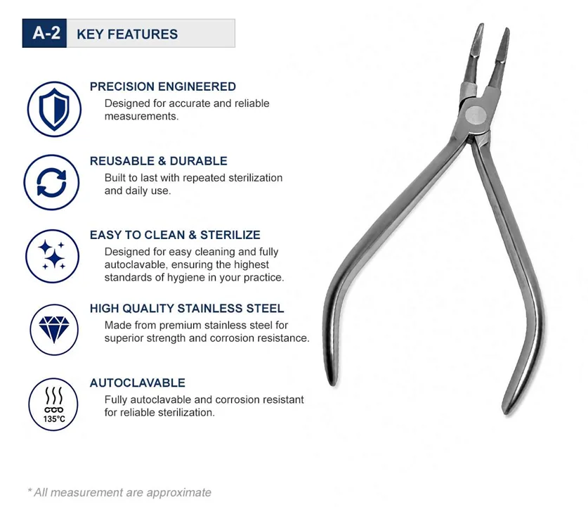 Slim Weingart Pliers 13 cm Key Features