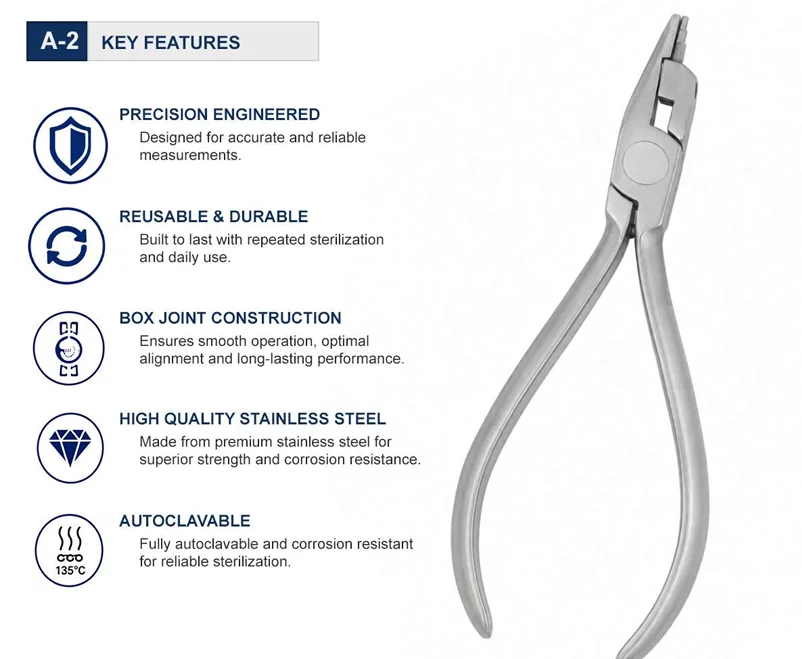 Key Features Loop Forming Pliers Tweed Type