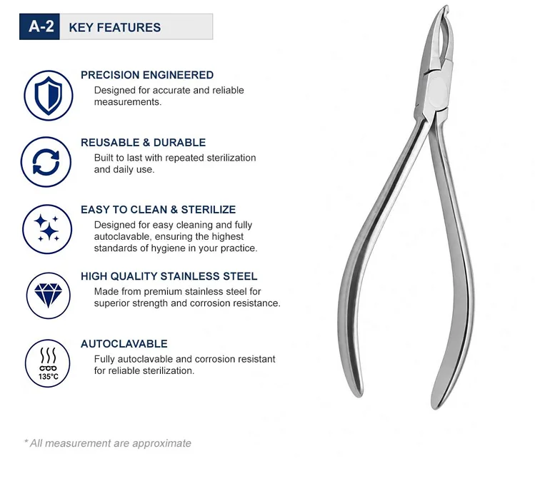 Micro Ramp Thermal Debonding Pliers Key Features