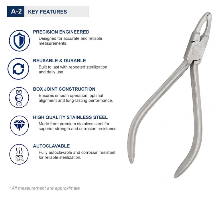 Johnson Contouring Pliers Key Features