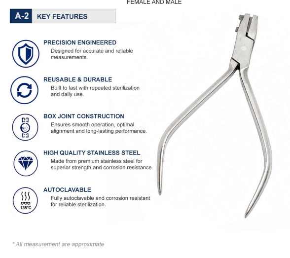 Ligature Forming Pliers – New Design Key Features