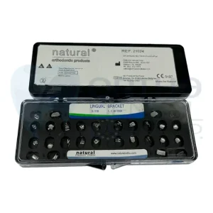 LINGUAL BRACKET Kit 5 x 5 Canine with hooks – 28pcs/set Slot 0.018