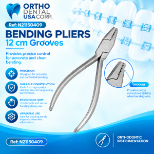 Bending Pliers 12 cm Grooves Premium Orthodontics