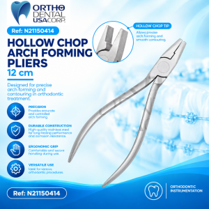 Hollow Chop Arch Forming Pliers 12 cm Premium Orthodontics