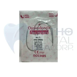 Orthodontic Open Coil Spring Medium Force .10″ – .12″ / 18 cm