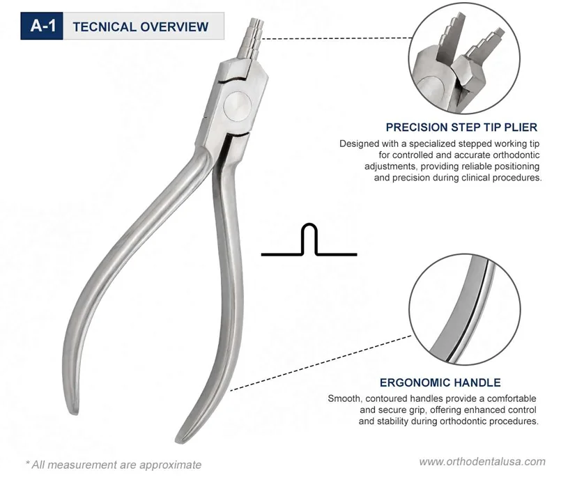 Technical Overview Nance Pliers 12.5 cm