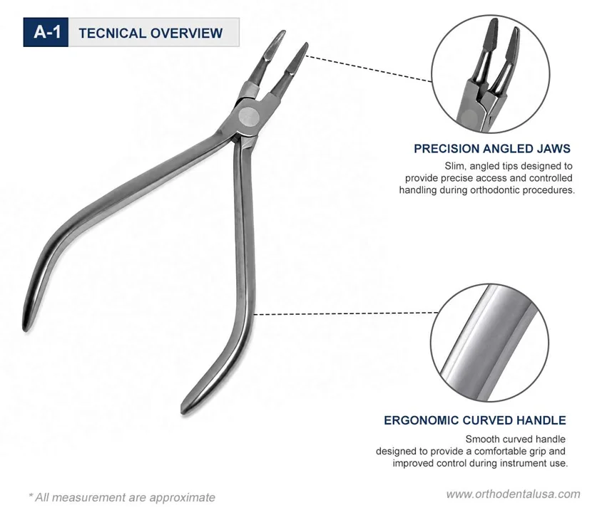 Slim Weingart Pliers 13 cm Technical overview