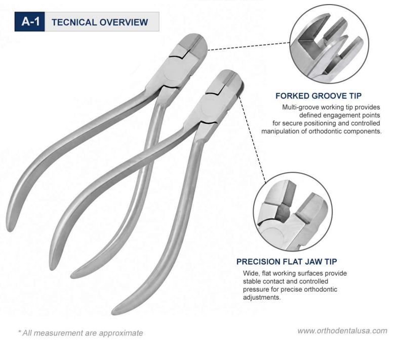 Individual torque pliers set with male and female tungsten carbide tips