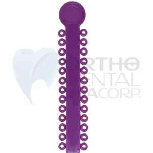 Ligature Ties Neon Purple