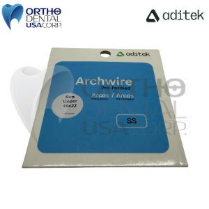 SS Archwire Natural Upper 016X022 w/10
