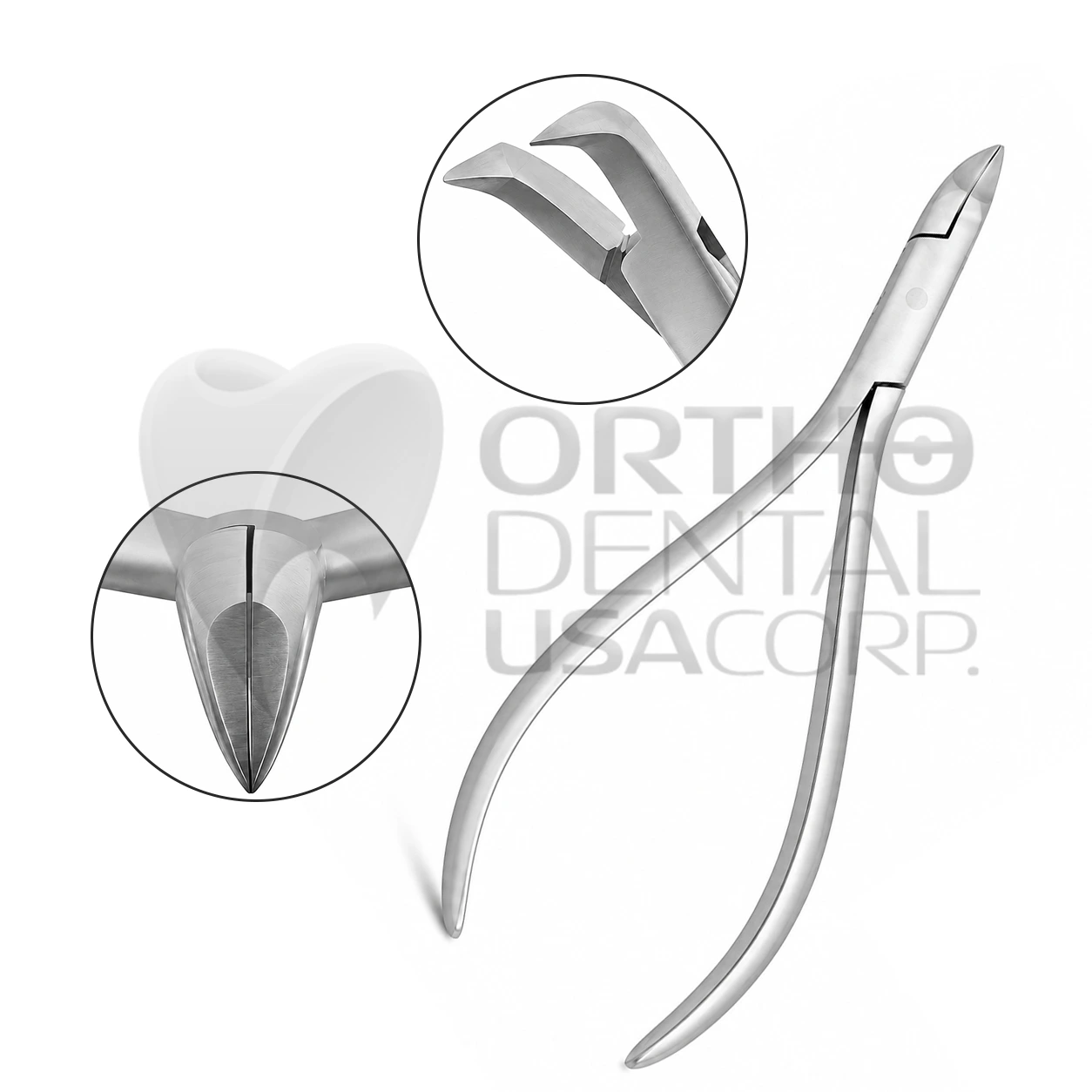 Miniature Ligature Cutter 60 Degrees Angled Premium Orthodontics